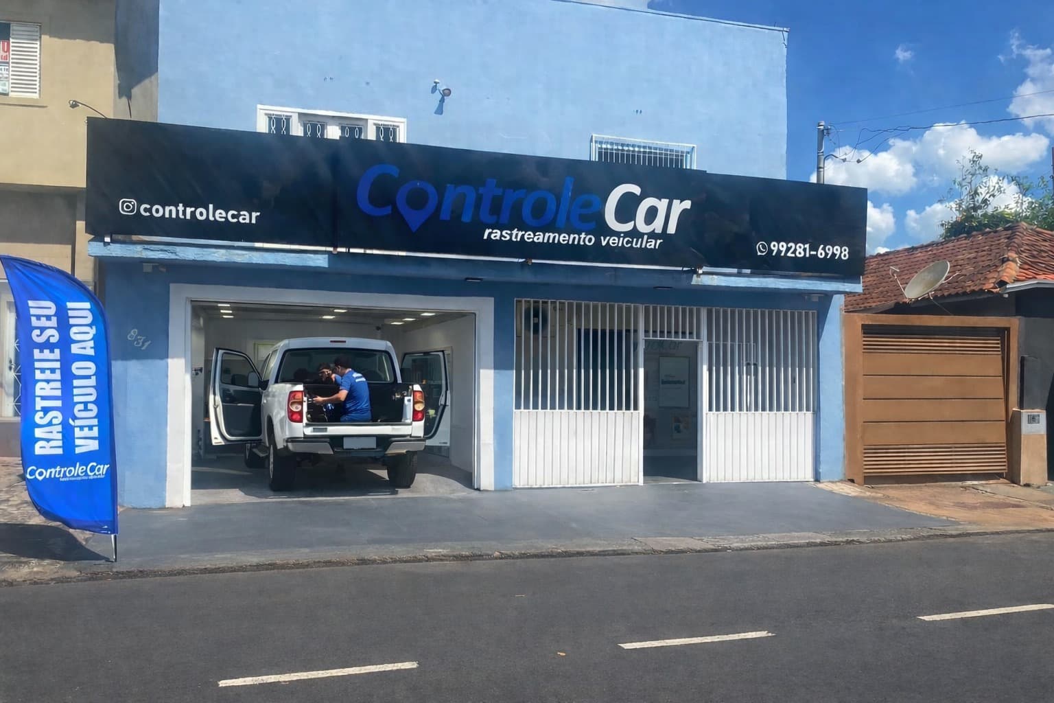 Fachada ControleCar Sede